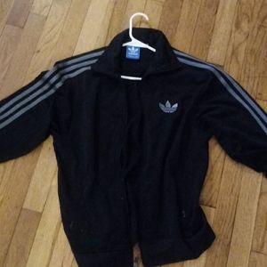 Adidas Black and Grey jacket